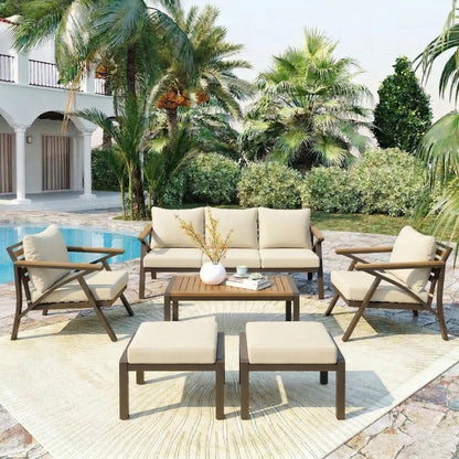 6-Piece Outdoor Patio Furniture Set