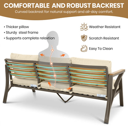 6-Piece Outdoor Patio Furniture Set
