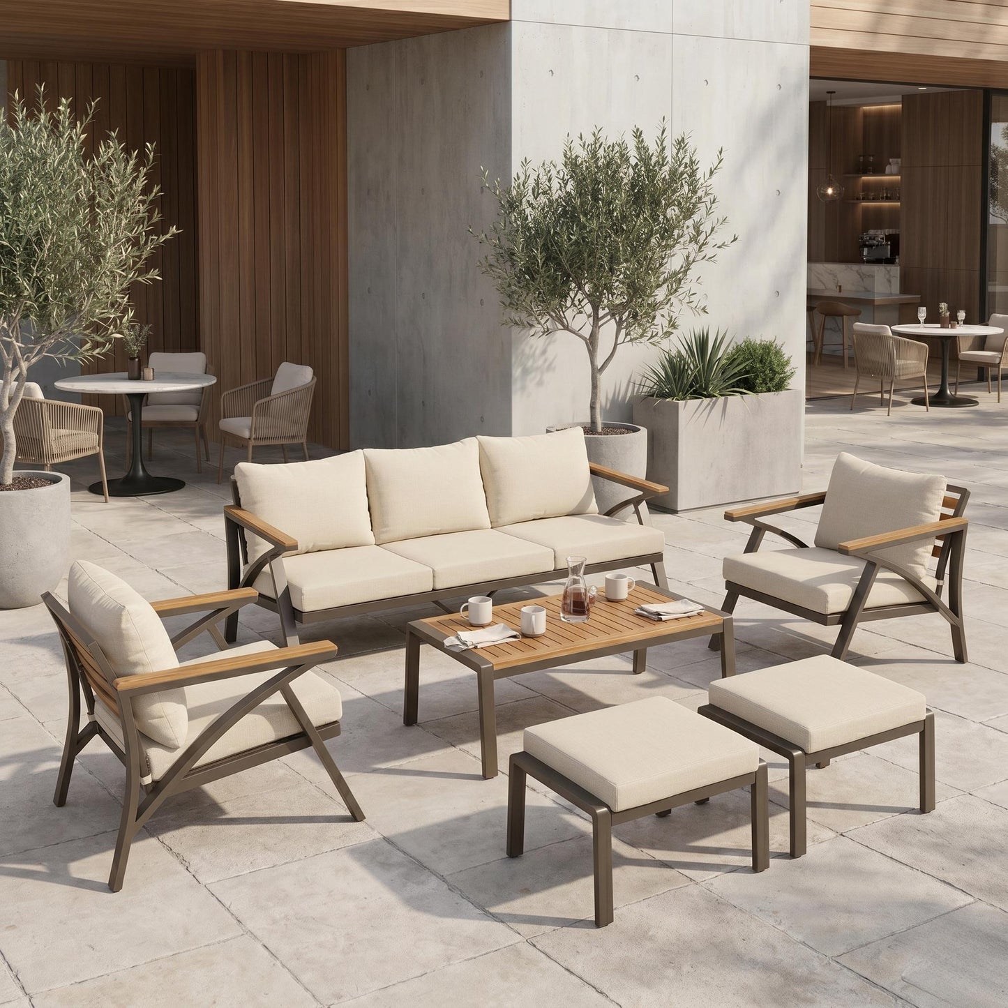 6-Piece Outdoor Patio Furniture Set