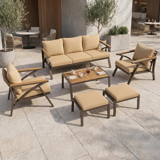 6-Piece Outdoor Patio Furniture Set
