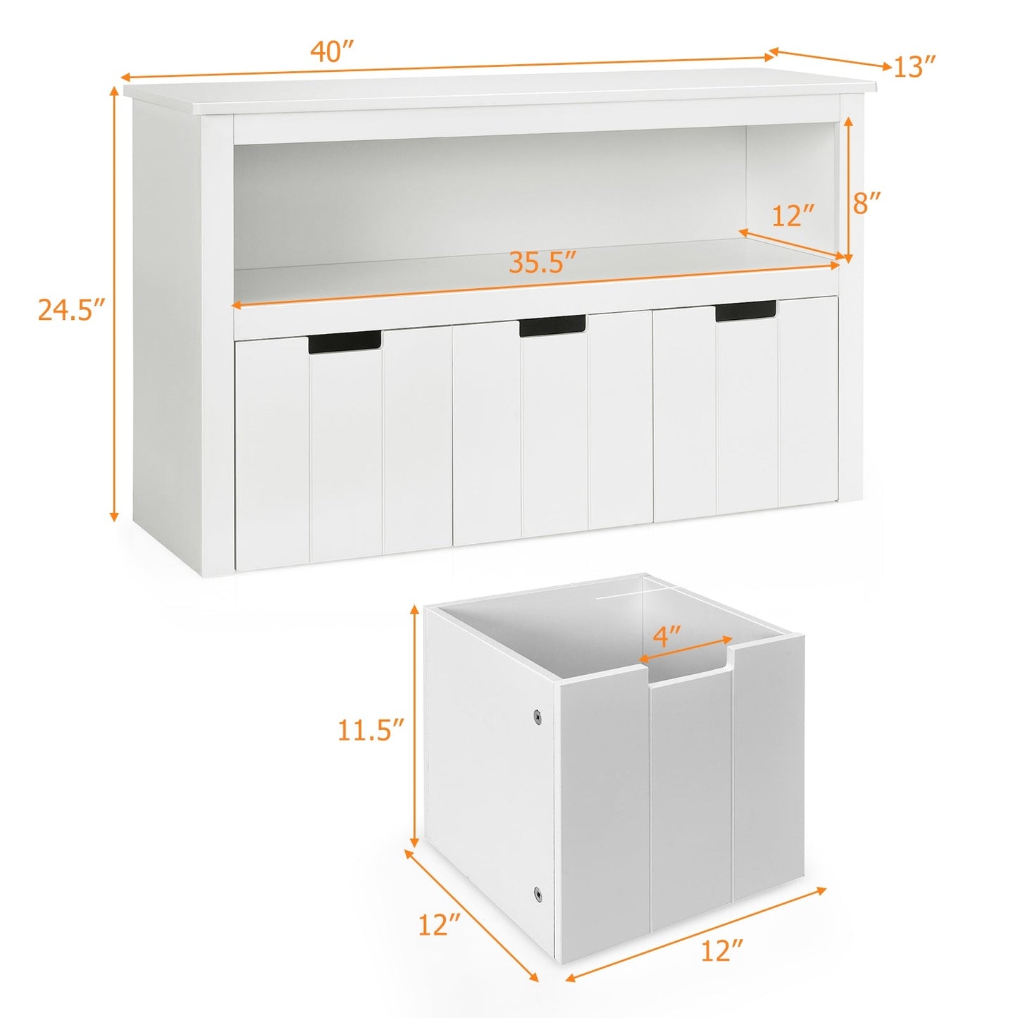 Kid Toy Storage Cabinet