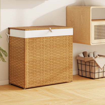 Laundry Hamper with Wheels and Lid